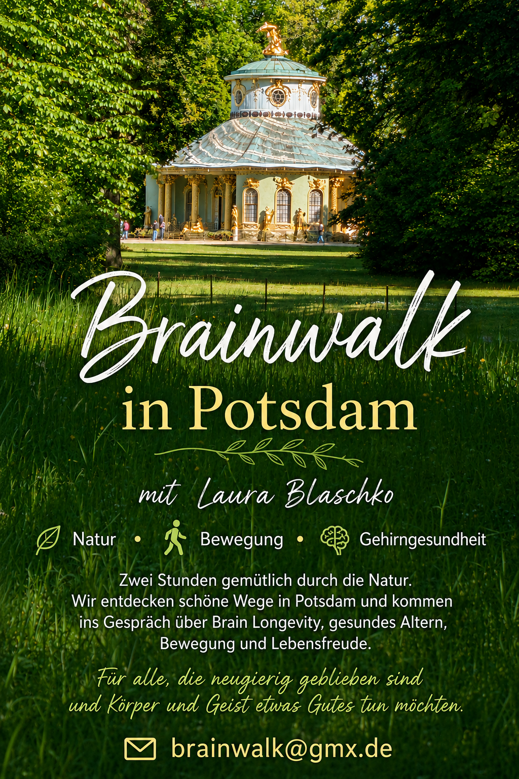 BrainWalk Potsdam mit Laura Blaschko